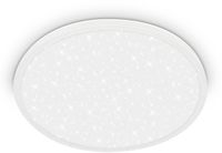 B.K.Licht BRILONER - LED paneel met indirect licht, sterrenhemel, neutraal wit licht, LED lamp, plafondlamp, woonkamerlamp, keukenlamp, ganglamp, 37,5x4,5 cm, wit