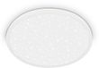 B.K.Licht BRILONER - LED paneel met indirect licht, sterrenhemel, neutraal wit licht, LED lamp, plafondlamp, woonkamerlamp, keukenlamp, ganglamp, 37,5x4,5 cm, wit