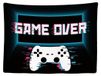 Ibenzoa® Tapisserie, 200 x 150 cm, 100% polyester, impression HD "Game Over" manette