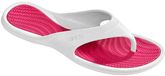 BECO dames teenslippers - wit/roze - maat 38