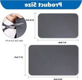 Tapis égouttoir sans marque à séchage rapide pour machine à café - super absorbant - cuisine et salle de bain - 40 x 50