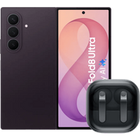 Samsung Galaxy Z Fold 8 Ultra 512GB Paars 5G + Samsung Galaxy Buds4 Pro Zwart