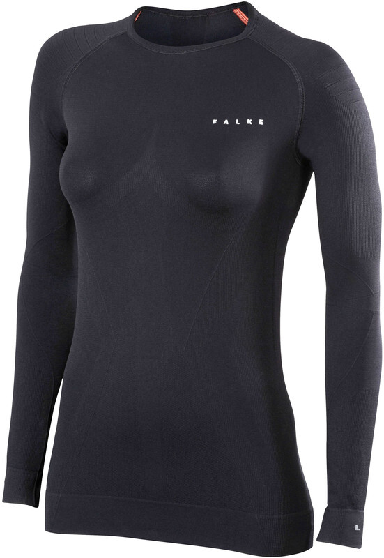 Falke Maximum Warm Tight Fit Ondergoed bovenlijf Dames zwart L 2018 Onderhemden