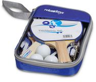 Relaxdays Tafeltennis Set - Blauw