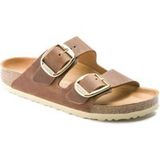 Birkenstock Arizona Big Buckle, Sandalen met open teen, smal, voor dames, cognac, bruin, hex, 41 EU