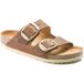 Birkenstock Arizona Big Buckle, Sandalen met open teen, smal, voor dames, cognac, bruin, hex, 41 EU