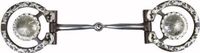 HKM Western Antique Show Snaffle Bit 115mm