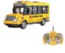 Halay Bus radiocommandé - RC Bus - Télécommande - Jaune - Fonction lumineuse - Commande 4 canaux