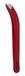 Vitry Club, ontharingstang met krulen, bordeauxrood, 41 stuks
