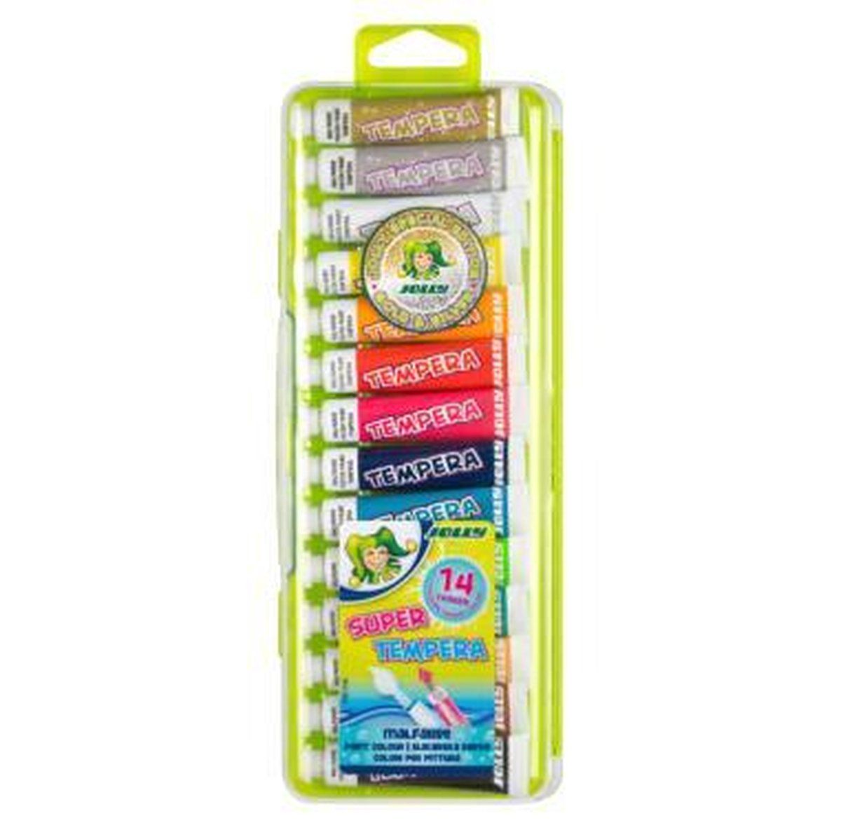 Jolly Gouache Verf (plakkaat) Set - Multi
