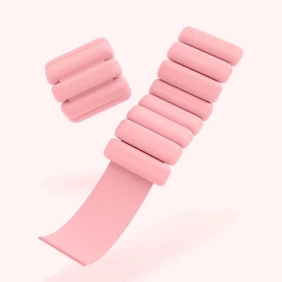 Bala Bangles Enkel- en Polsgewicht - 2 x 0,5 kg - Blush/Roze