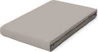 Schlafgut Pure Bio Katoen Jersey Hoeslaken XL - 180x200 - 200x220 496 Sand Mid