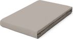 Schlafgut Pure Bio Katoen Jersey Hoeslaken XL - 180x200 - 200x220 496 Sand Mid