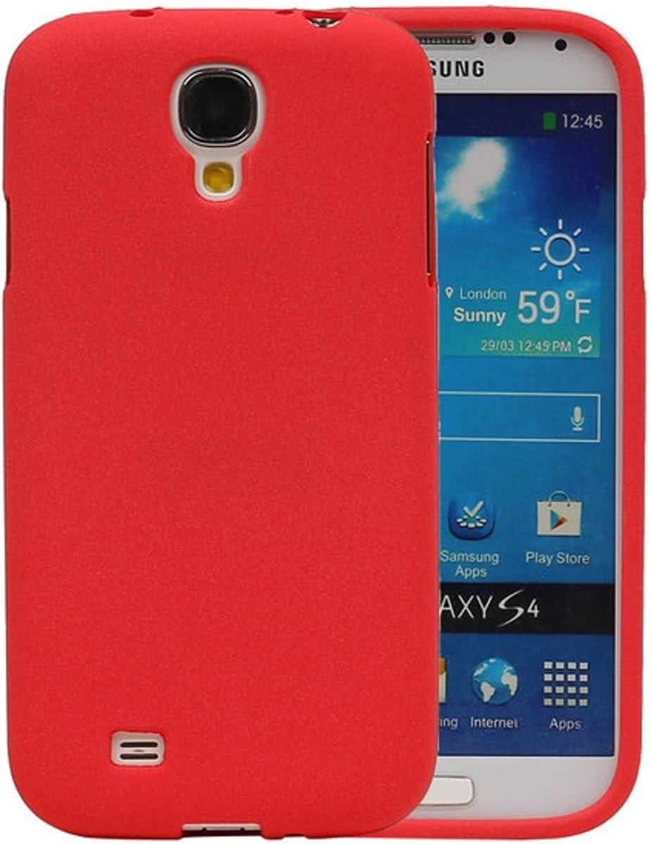 Best Cases Rood Zand TPU back case cover hoesje voor Samsung Galaxy S4 I9500