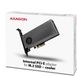 AXAGON PCEM2-DC - PCIe 3.0 Adapter - 2x M.2 SSD (NVMe + SATA) - Actieve Koeling - Low Profile Inclusief