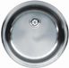 Plieger Spoelbak RVS Rond met Stop