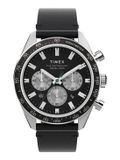 Timex Waterbury Dive TW2V42500 Horloge - Leer - Zwart - Ø 41 mm