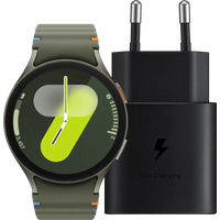 Samsung Galaxy Watch 7 Groen 40mm + 25W Oplader