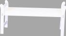 SenS-Line Grunn Tuinbank Wit 113 Cm