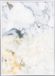 Posterdeco Poster Metaal Zilveren Lijst - Marmeren Steen - 30x40 cm