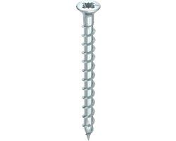 HECO TOPIX-Plus Spaanplaatschroef 3x20mm Verzinkt Pozidriv Platkop (200 stuks)