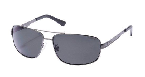 POLAROID P4314 Zonnebril - Zilverkleurig - Grijs - Polariserend - Mannen