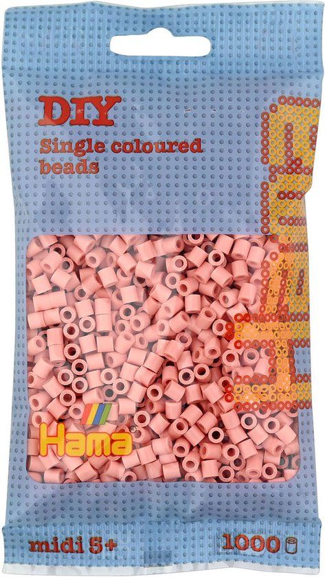 Hama Strijkkralen 1000 stuks Zalm Blauw