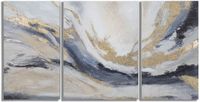 Mauro Ferretti Schilderij Gaspons Set 3 Pz 45×2,7×80 cm