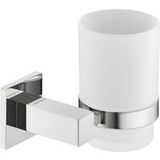 Häfele Becherhalter H3270 Messing chrom poliert eckig