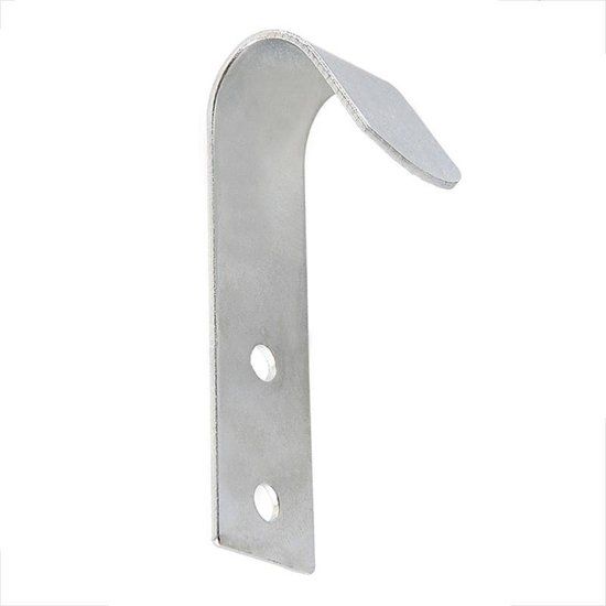 PRO plus Haak Schroefbaar 70 Mm Zilver