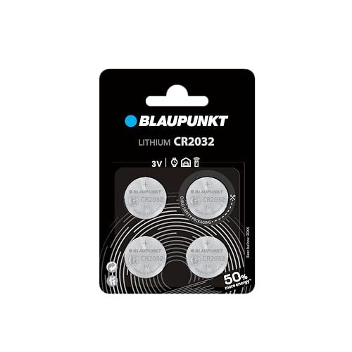 Blaupunkt CR2032 Lithium Coin Battery - 4 Pack