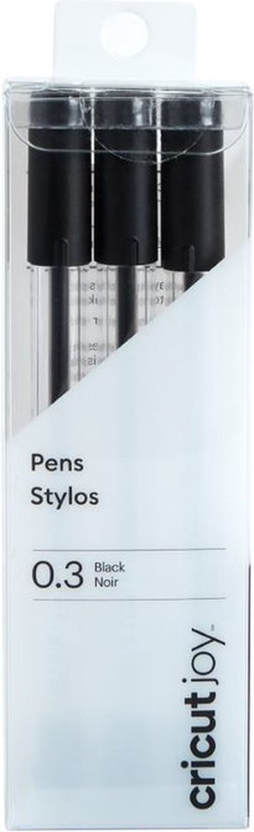 CRICUT Joy Extra Fine Point Pen Set 3/Pkg-Black