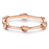Glanzstücke München Zilveren ring Sterling zilver in Roségoud - Dames