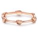 Glanzstücke München Zilveren ring Sterling zilver in Roségoud - Dames