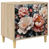 vidaXL - Armoire de salle de bain - BORNE - Sonoma - 60 x 40 x 60 cm - Bois traité