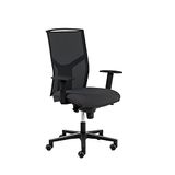OFITURIA - Silla de Escritorio con Ruedas - Silla de Oficina Ergonómicas con Brazos Regulables Fabricadas en España (Modelo 2)