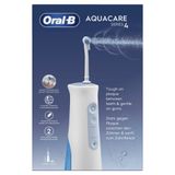 Oral-B AquaCare 4 Irrigateur buccal - Sans fil - Blanc