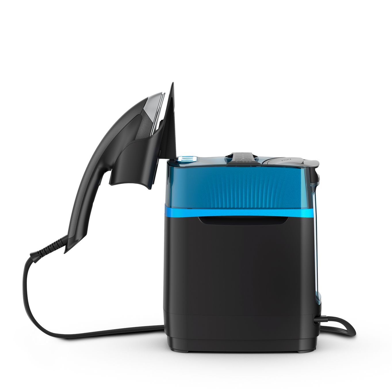 Tefal Cube UT2020 Handheld Garment Steamer - Black/Blue