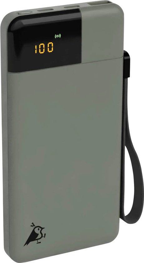 Aqiila Powerbird B10 Powerbank 10000mAh - 20W - Mosgroen