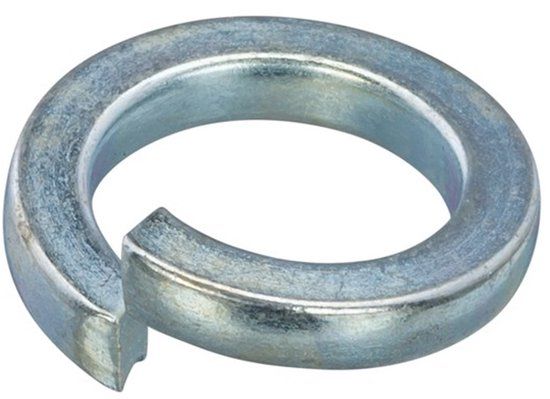 Hoenderdaal Fasteners Hoenderdaal Veerring staal verzinkt M4 din 127 - doos à 250 stuks