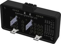 BATTERYTESTER Fietsaccu Parts Zwart