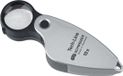 Loupe de poche Tech-Line Grossissement 10x Diamètre lentille 22,8 mm