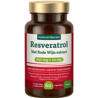 Holland & Barrett Resveratrol 250mg met Rode Wijn-Extract 10mg - 60 capsules