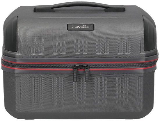 Travelite Dynamiic Beautycase 38 cm Antraciet