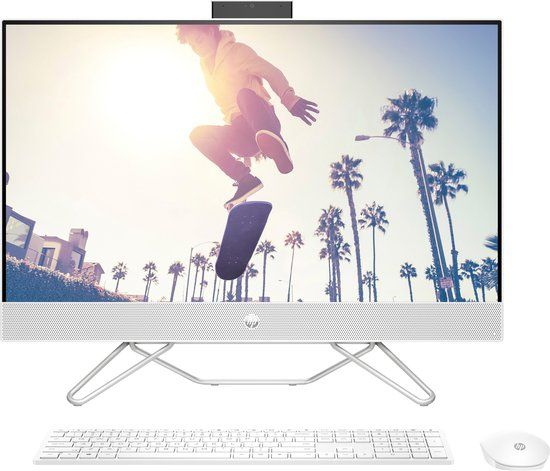 HP 24-cb1103ng All-in-One PC - 23.8" FHD IPS - i3-1215U - 8GB RAM - 256GB SSD - GeForce MX450 - Windows 11 Home