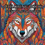 Spend Time With Nature Coloring Book