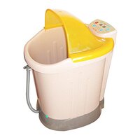 Wooden Foot Bathtub LHA Diepe Vat Fumigatie Voet Bad Soaking Emmer Hoge Vat Elektrische Verwarming Massager Jin Taichang Pedicure Machine Wasbak - 6953556035078