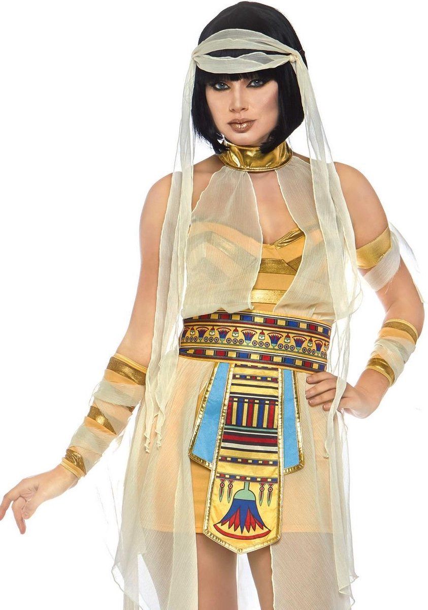 Leg Avenue - Nijl mummie - S - Goud - Polyester