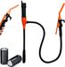 ALIROEN POWER GmbH Pompe à carburant électrique - Pompe à batterie portable - Pompe à levier pour carburant - Pompe à eau - Pompe de transfert électrique - Tuyau de 90 cm - Réglable - Pompe d'aspiration d'huile fonctionnant sur piles - Pompe d'aspiration d'huile d'urgence pour véhicules - Pour le transfert de gaz, d'eau