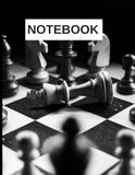 NOTEBOOK: 5-Subject 105-Page Lined Chess Cover Student Notebook (8.5 x 11 inç), School Notebook, Student Notebook